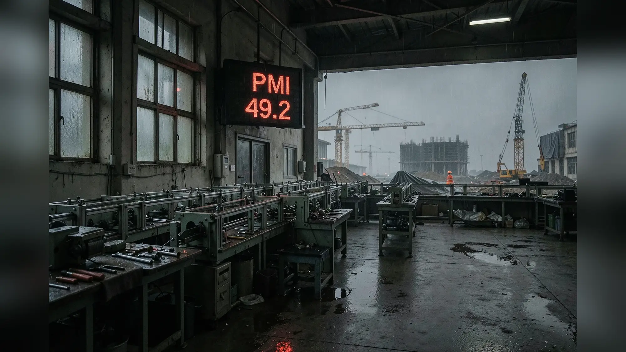 China PMI 49.2 signals renewed slowdown in July