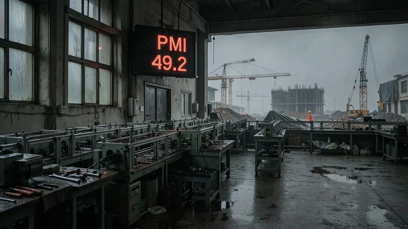 China PMI 49.2 signals renewed slowdown in July