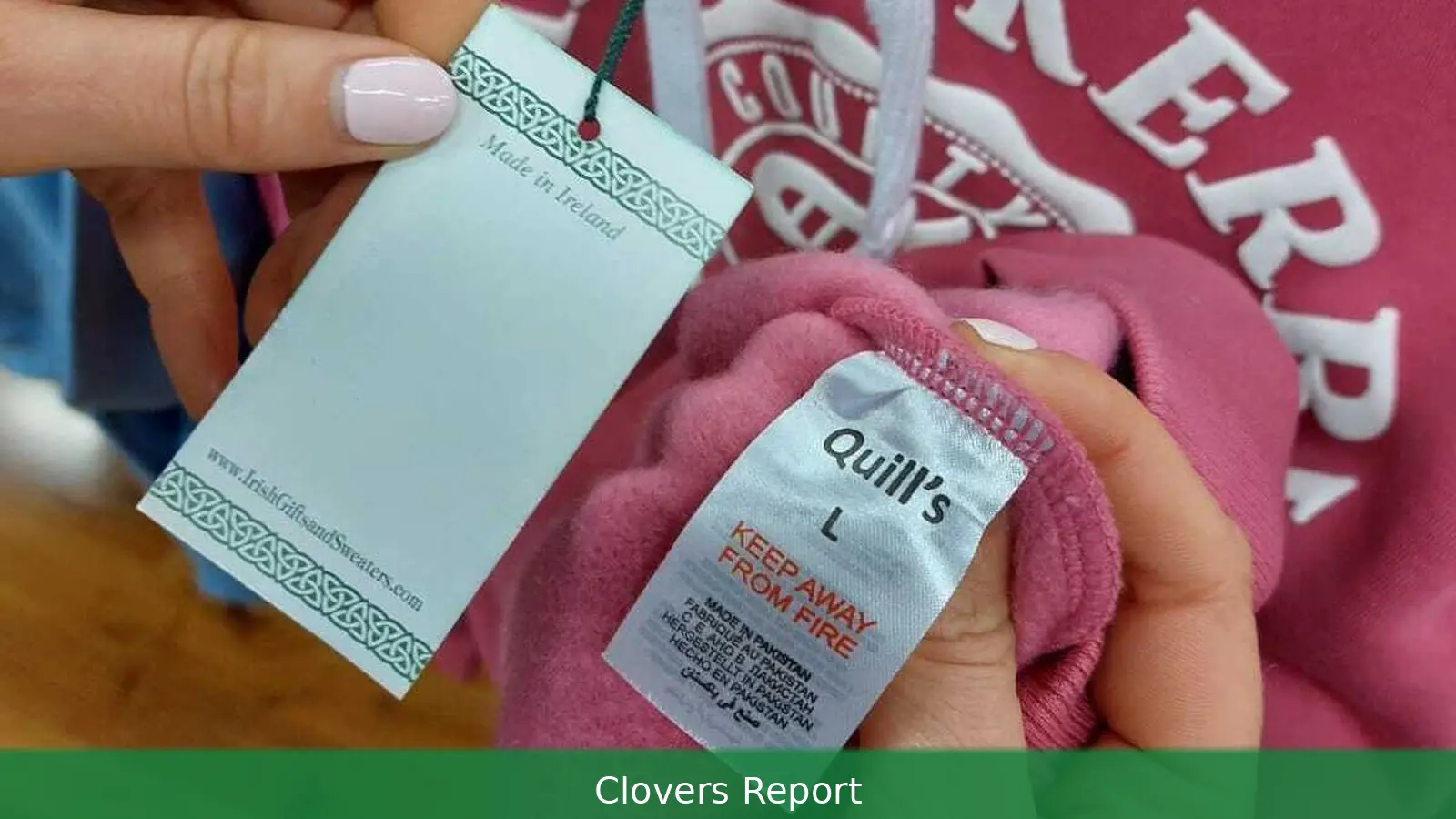 Quills fined €500 over fake Made in Ireland tags