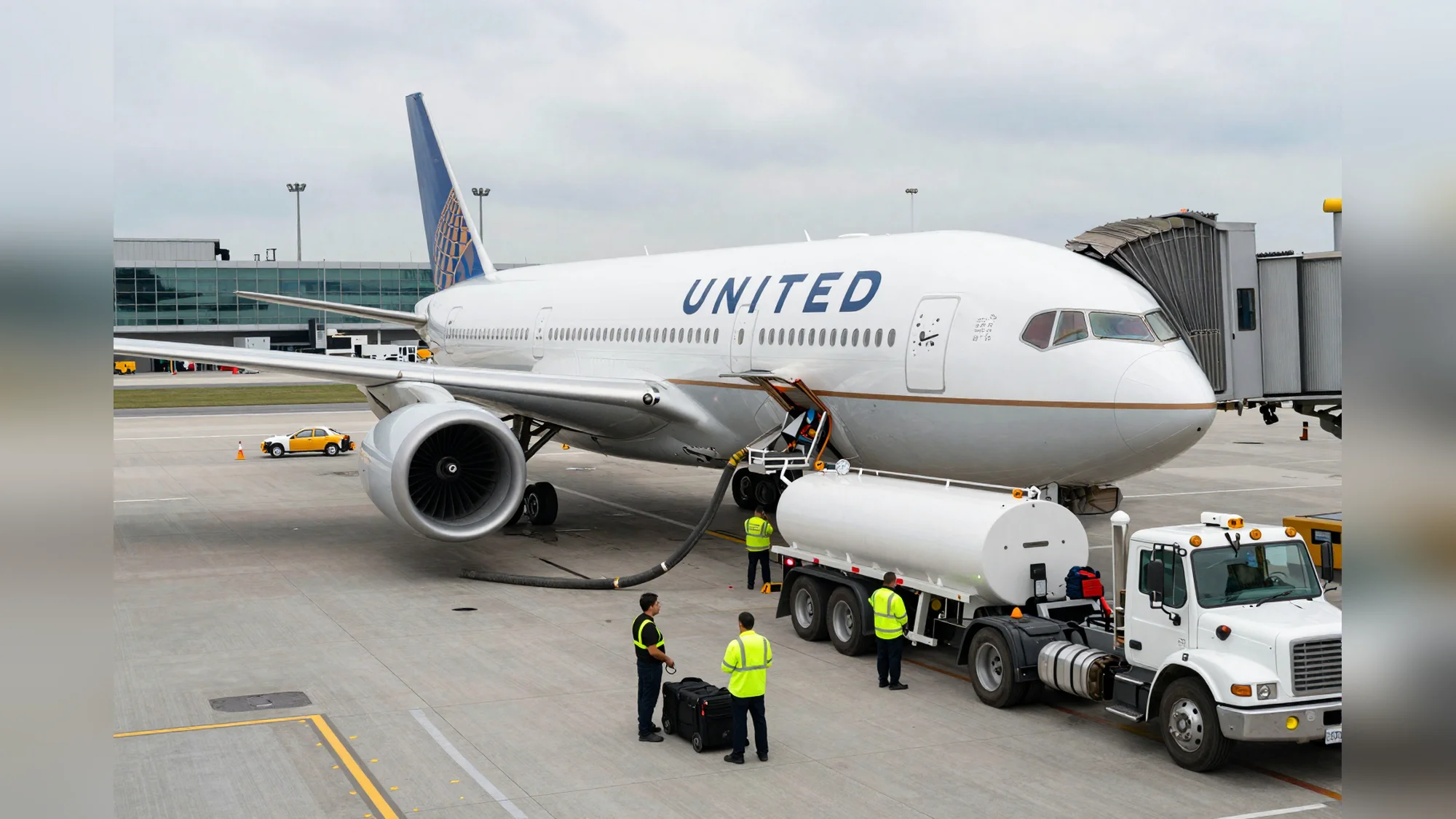 United sees nearly $6bn fuel hit, profit tops estimates