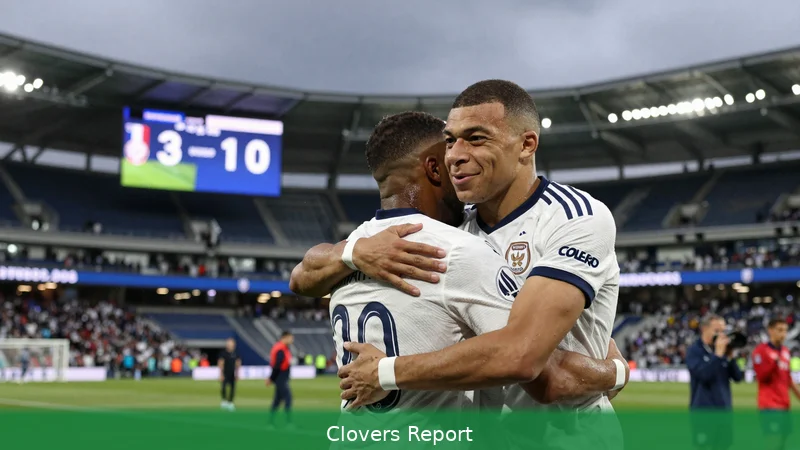 France 3-0 Iraq: Mbappé brace pushes France near last 32