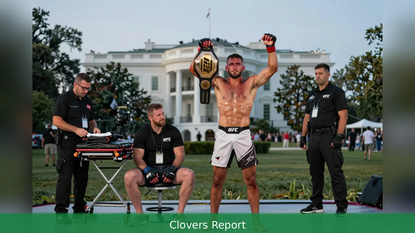 37-year-old Gaethje stops Topuria to win lightweight title