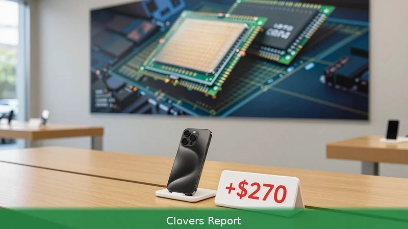 AI demand could force $270 iPhone Pro price rise