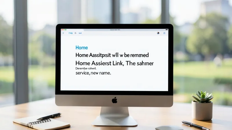 Home Assistant Renames Cloud Service to Home Assistant Link in December